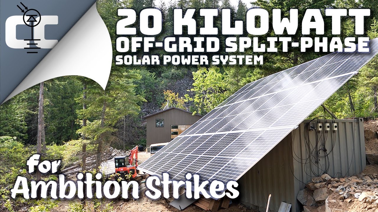 Massive 20kVA Off-Grid Power System by Current Connected
