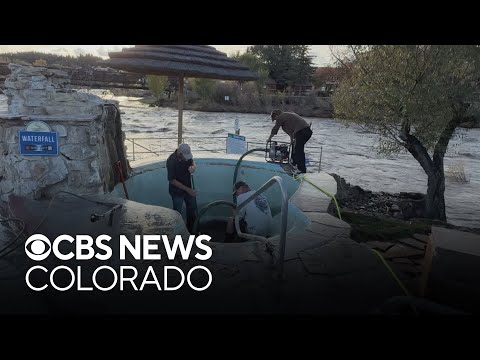 YouTube video thumbnail: Cleanup Begins at Southwest Colorado Resort Inundated With Flood Water