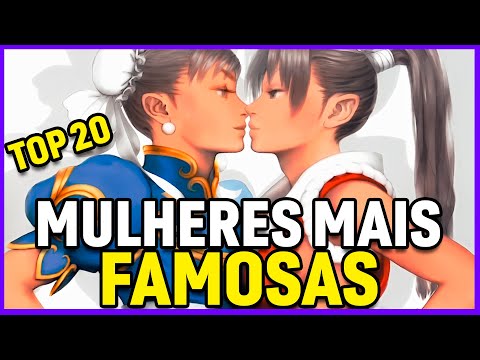 AS MULHERES MAIS FAMOSAS DOS JOGOS DE LUTA TOP 20