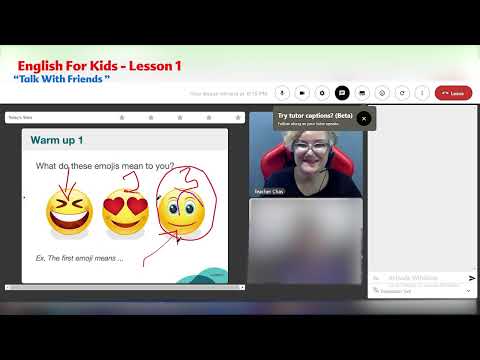 English for Kids: Talk with Friends 1