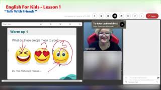 English for Kids: Talk with Friends 1
