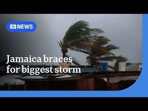 YouTube video thumbnail: Jamaica Braces for Its Strongest Recorded Hurricane