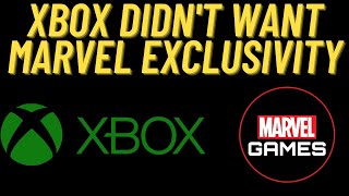 Xbox Passed On Exclusive Marvel Deal
