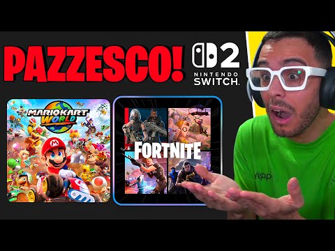 PROVO FORTNITE sulla NUOVA NINTENDO SWITCH 2!! *è pazzesco*