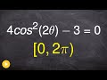 Trigonometric Equations and Solutions