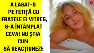 A lasat-o pe fetiță cu fratele ei VITREG, s-a întâmplat ceva! Nu știa cum să reacționeze