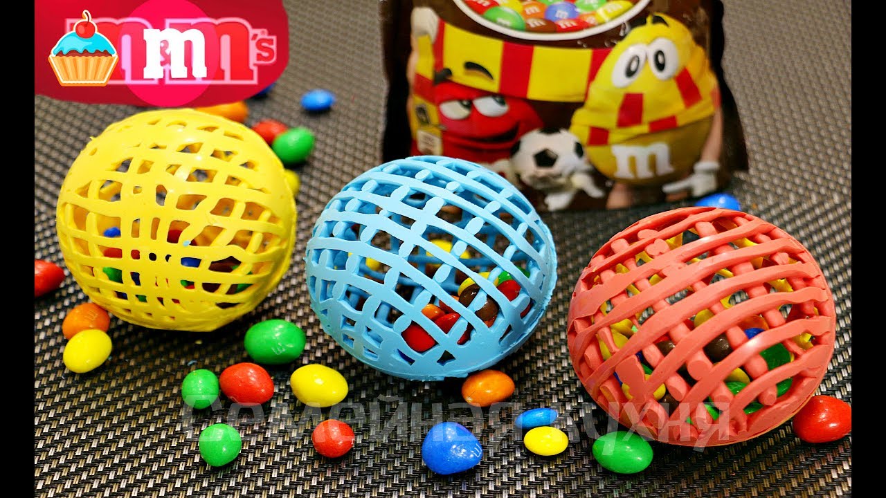 РАЗНОЦВЕТНЫЕ ШОКОЛАДНЫЕ ШАРЫ МЯЧИКИ С M&M's для декора детского дня рождения
