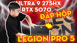 Đập hộp & trên tay nhanh Lenovo Legion Pro 5 2025: Hiệu năng KHỦNG với Core Ultra 9 và RTX 5070!