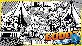6 JOGOS FEITOS na GODOT PARA TE INSPIRAR - ANO 03 | Semana 41 (Made With Godot)