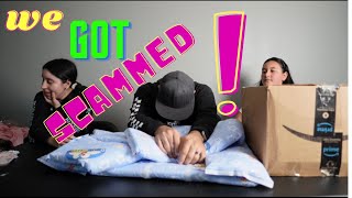 we got scammed on the mystery unclaimed mail packages!
