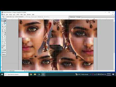 How to potho crop in Different colour Adobe pothoshop cc Amir tech Part 02