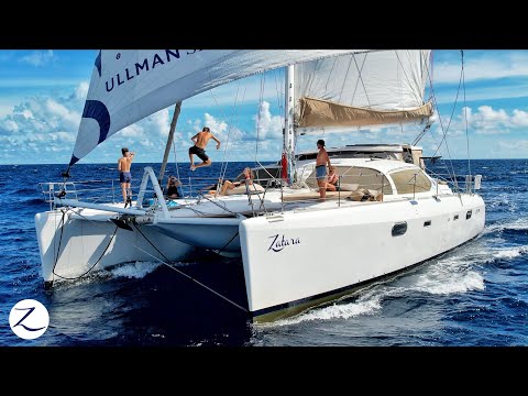 CATAMARAN SAILING in the Caribbean 🌊 (with a crew of 8!)