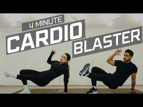 4-MINUTE CARDIO BLASTER 2.0 | Tabata For Beginners