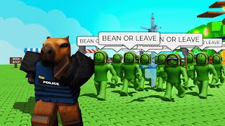 Surviving the Green Bean War in Grow a Garden (FUNNY MOMENTS)