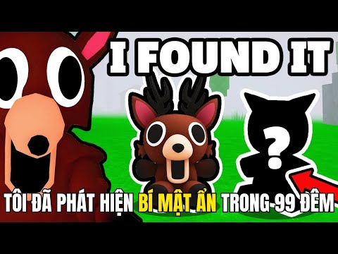 Tôi Đã Phát Hiện Ra Bí Mật Ẩn Sau THÚ NHỒI BÔNG Trong Roblox 99 Nights In The Forest!!