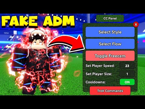 VIREI ADM DO BLUE LOCK RIVALS e TROLLEI TODOS OS JOGADORES!