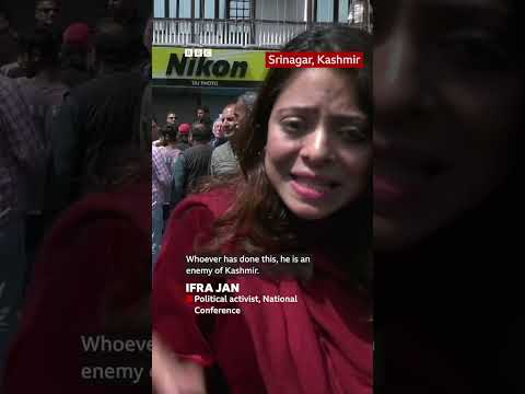 'Attackers are enemies of Kashmir': Locals react to Kashmir attack | BBC News India