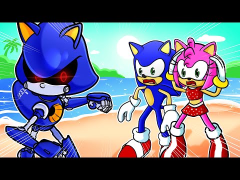 METAL SONIC invadiu as FÉRIAS NA PRAIA no Sonic VR!