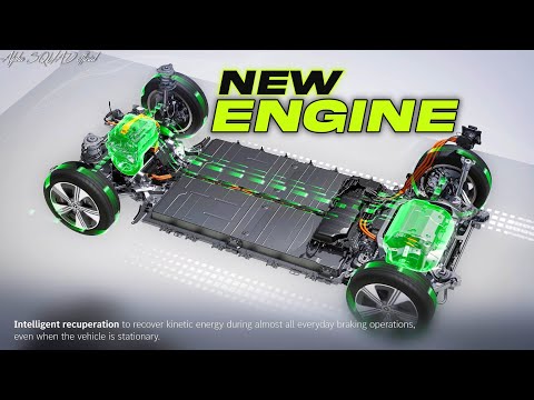 [Animation] Mercedes New Engine – Hybrid and EV for CLA and other Models