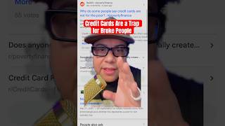Credit Cards Are a Trap for Broke People #shorts #credit #money #finance #creditcards #debttrap