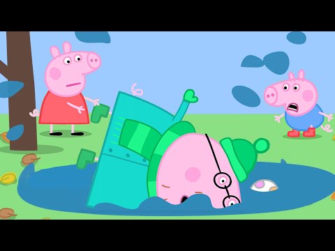 Peppa Pig Goes out on an Windy Autumn Day Walk 🐷 | Cartoon for Kids | Full Episodes | 25 Minutes