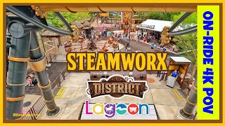 SteamWorx | On-Ride | 4K | POV | The District | Lagoon Amusement Park