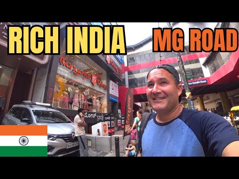 A VISIT To MG Road In BANGALORE 🇮🇳