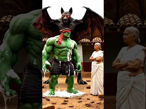 जब मां हल्क को कॉकरोच मारने वाली दवाई लाने को कहती है तब हल्क जो करता है 🤣 #funny #trendingshorts