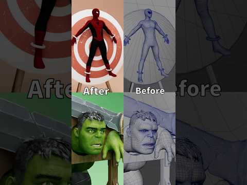 Steps to make the angry red Hulk..😁 #shorts