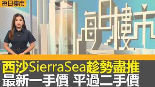 每日樓市｜西沙Sierra Sea 趁勢盡推｜最新一手價平過二手價｜恒指失兩萬三低收逾700點｜本港9月通脹加快至1.9%｜28Hse特約 : 每日樓市｜HOY77