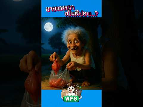 ยายแพรวาเป็นผีปอบ..? #horror #cartoon #การ์ตูน #หลอน