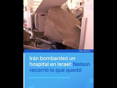 Nelson Castro recorrió el hospital bombardeado por Irán: “Está inutilizable”