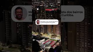 Me ajude a criar uma lista dos melhores bairros de Curitiba.