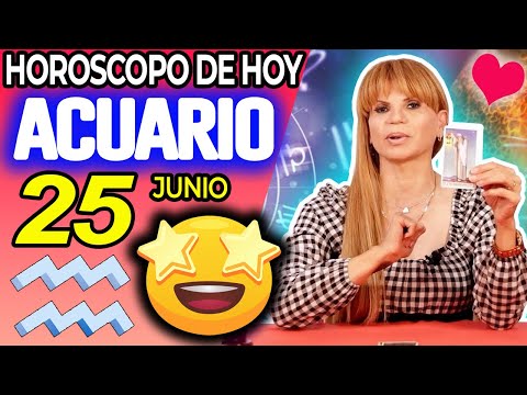 🎁SORPRESA DE ÚLTIMA HORA❗️PASARÁS DE 0 A 100🔥💥 ACUARIO ♒ Mhoni 🔮 Horóscopo De Hoy 25 De Junio 2025