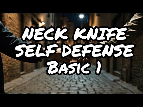 How to Disarm a Mugger with a Knife: Knife to the Side of the Neck Self Defense #asp #self defense