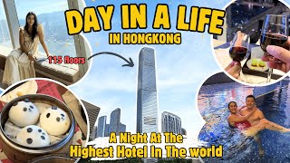 A night at the Ritz Carlton, Hongkong | Day in Life