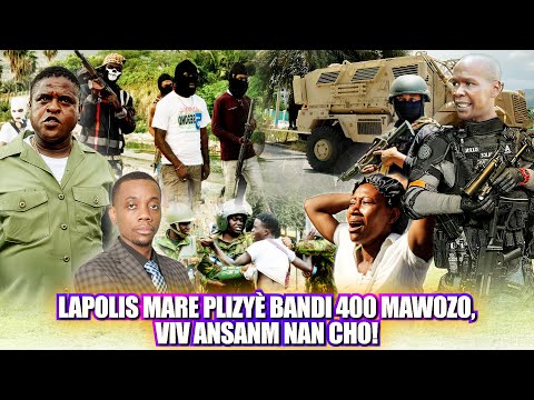 Flash Lapolis Antre Nan Baz 400 Mawozo Plizye Bandi Tombe - Dimitri Herard Bay Jovenel Jistis