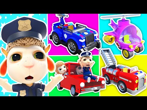 Rescue Team Adventures | Funny Cartoon for Children & Kids Songs | Dolly and Friends 3D