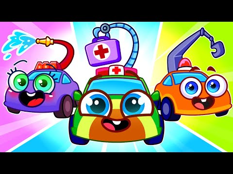 ๐ Fun Rescue Mission! Little Baby Superhero Cars | Kids Song and Nursery Rhymes | Meet Penny