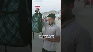 Palestinian pursues his passion after being displaced 13 times