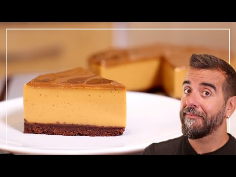 TARTA de DULCE de LECHE Sin Horno, Sin Huevos, Sin Gelatina SÚPER FÁCIL