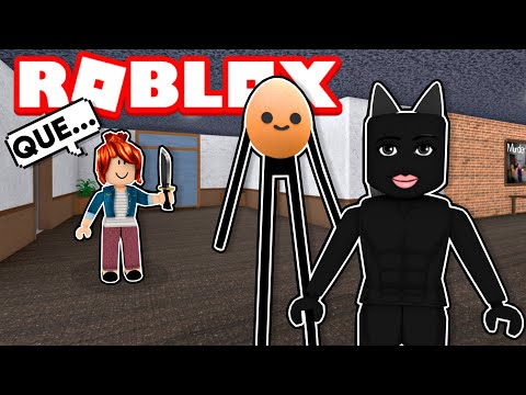 USANDO TRAJES RAROS EN MURDER MISTERY 2 😜🔪🔪/ MIFU ROBLOX