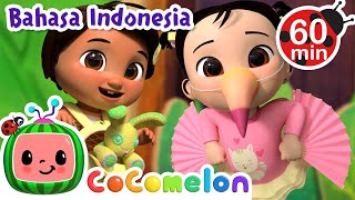 Tebak Nama Hewan 🦁🎵 | CoComelon Bahasa Indonesia - Lagu Anak Anak | Nursery Rhymes