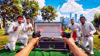 CRASHING OUT AT MY OPPS FUNERAL IN GTA 5 RP!