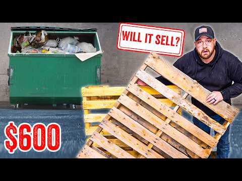I TESTED 'Turning A FREE Pallet Into A $600 Table'