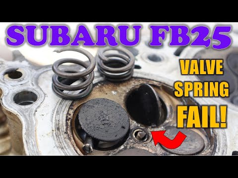 Why Subaru Engines FAIL: FB25 Engine Teardown