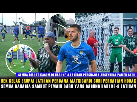 🔵BARU GABUNG LATIHAN UDAH CURI PERHATIAN😱AKSI MATRICARDI CURI PERHATIAN HODAK🔥LATIHAN HARI KE-3