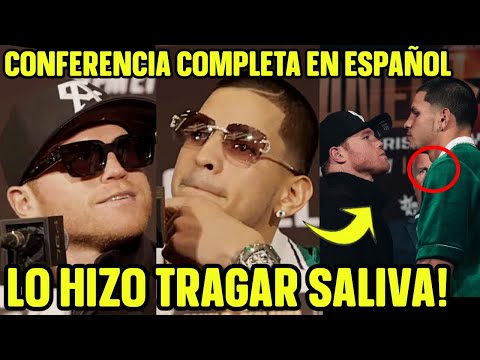 BERLANGA ES INTIMIDADO POR CANELO Y LE QUITAN LO BOCÓN PERO AMENAZ4 A DE LA HOYA "ESTAS JODIE.. EL..