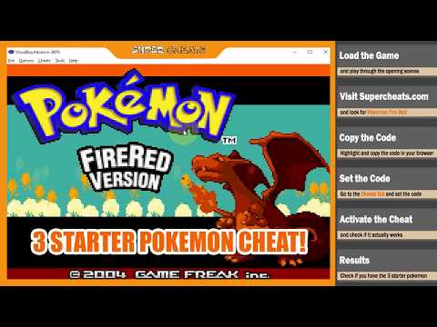 Pokemon Fire Red Shiny Starter Cheat Code - 07/2021