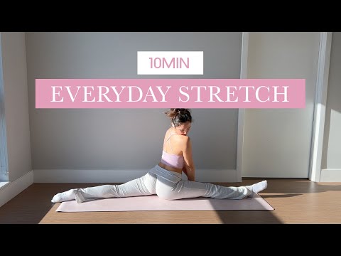 10MIN DAILY STRETCH ROUTINE FOR SPLITS || everyday flexibility & mobility for front splits